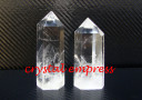 Faceted Clear Quartz Crystal Point