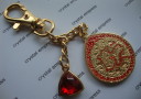 Red Dragon Amulet with Red Jewel