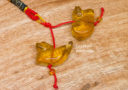 Citrine Mandarin Ducks Tassel for Love & Romance