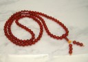8mm Faux Amber 108 Mala Rosary for Meditation