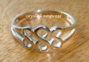 925 Silver Infinity Ring (Triple)