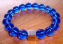 Blue Quartz Minimal Charm Bracelet