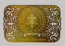 2019 Wealth Talisman Printed on a Card in Gold