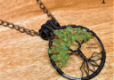 Peridot Tree of Life Copper Pendant/Necklace 1 - SOLD!!!