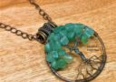Green Aventurine Tree of Life Copper Pendant/Necklace - SOLD!!!