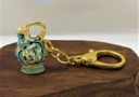 Teapot with Completion Horse Keychain