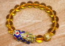 Citrine with Color Changing Pi Yao & Lucky Coin Ball Bracelet