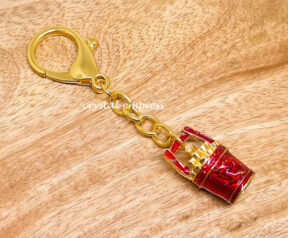 Buckets of Gold & Good Fortune Keychain – Red
