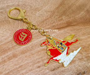 Period 9 Windhorse Amulet Keychain