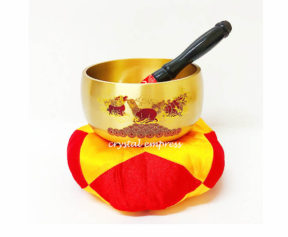 Singing Bowl with 3 Harmony Animals