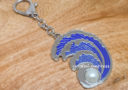2024 Water Wave with Pearl Amulet Keychain