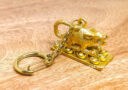 Mongoose on Treasures Keychain