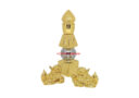 5 Element Pagoda with Fu Dogs and 8 Auspicious Objects 2