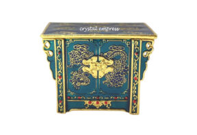 Treasure Chest with Double Dragon - Blue 1