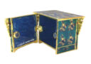 Treasure Chest with Double Dragon - Blue 2