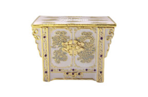 Treasure Chest with Double Dragon - White 1