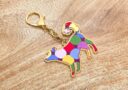 2026 Chinese Astrology Ally Amulet Keychain - Dog
