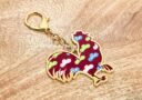 2026 Chinese Astrology Ally Amulet Keychain - Rooster