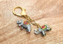 2026 Active Rhinoceros & Elephant Keychain 3D