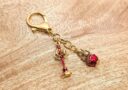 2026 Ksiddigarbha Fireball & Staff Amulet Keychain 3D