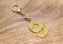 2026 Number 9 Amulet Keychain (Gold)