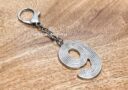 2026 Number 9 Amulet Keychain (Silver)