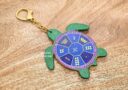 2026 Period 9 Tortoise Amulet Keychain (Blue & Purple)
