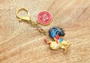 Strategic Rooster Amulet Keychain