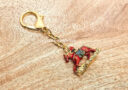 2026 Valiant Horse Bag Charm Keychain 3D (Red)