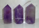 Faceted Amethyst Crystal Point