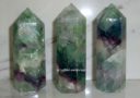 Faceted Fluorite Crystal Point