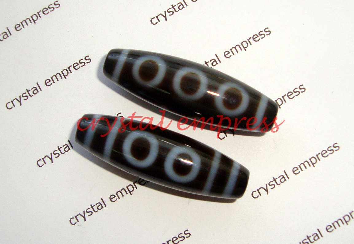 5 Eye Dzi Bead (Retail) - Crystal Empress Feng Shui Store