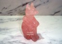 Rose Quartz Fox Figurine (Infidelity & 3rd Party)