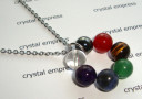 7 Chakra Stainless Steel Necklace