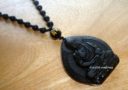 Black Obsidian Medicine Buddha Pendant