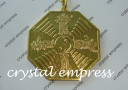 Four Heavenly Kings Protection Amulet Keychain