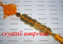 6 Lucky I-ching Coins With Gold Mystic Knot Tassel