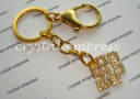 Bejeweled Mystic Knot Keychain