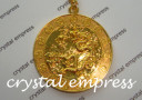 6 Heaven Gold Coins with Dragon Keychain