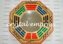 6 Inch Peach Wood Concave Early Heaven Bagua Mirror