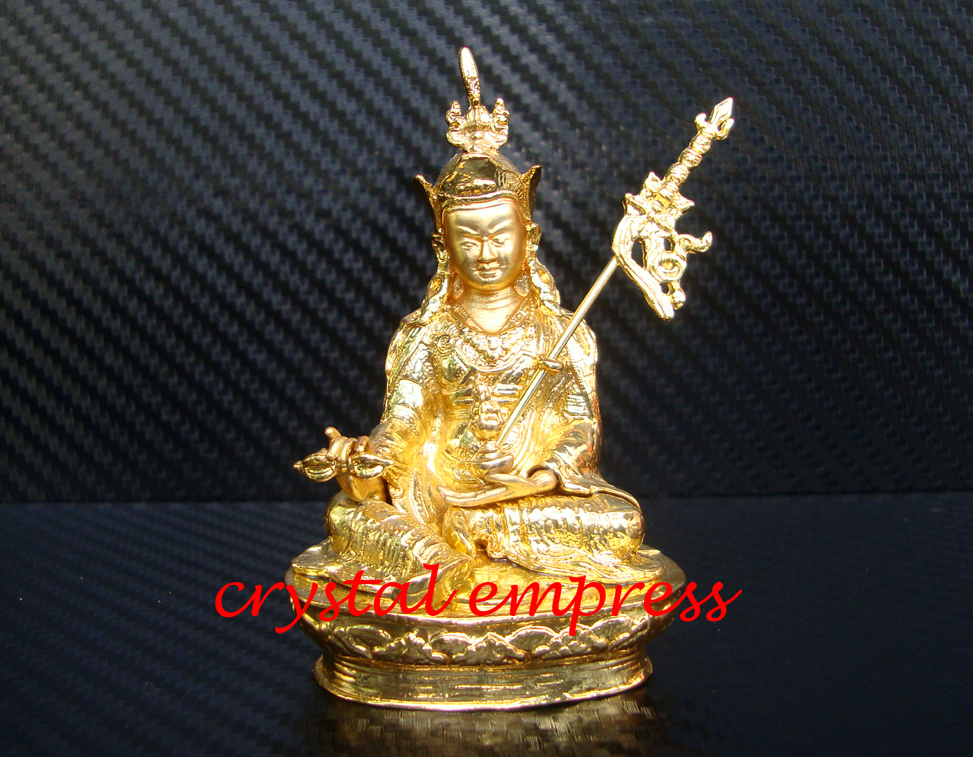 Guru Rinpoche Figurine (Large Size) - Crystal Empress Feng Shui Store