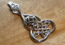 Wu Lou with Mystic Knot & Coin Pendant (Stainless Steel)