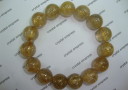 Gem Grade Golden Rutilated Quartz Bracelet