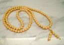 8mm Faux White Coral 108 Mala Rosary for Meditation