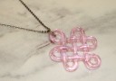 Pink Liu Li Mystic Knot Stainless Steel Necklace