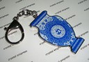 Peace and Harmony Amulet Keychain (Blue Vase)