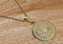 Victory Wind Horse with Yantra Grid Necklace (Small)