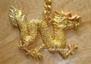 2017 Golden Dragon Keychain