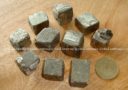 Raw Pyrite Cubes Stone