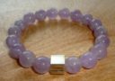 Lilac Amethyst Minimal Charm Bracelet
